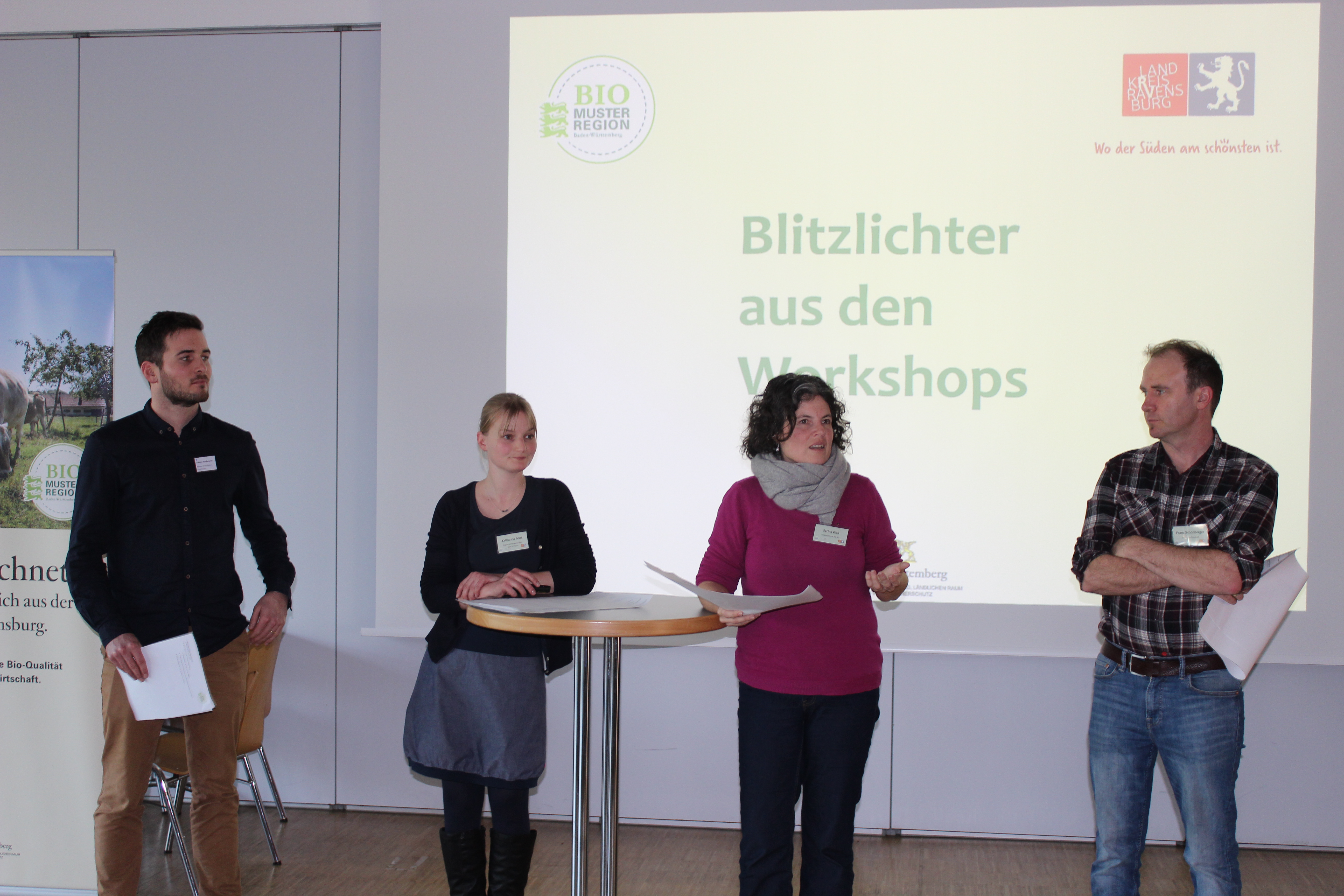 Blitzlicher aus den Workshops